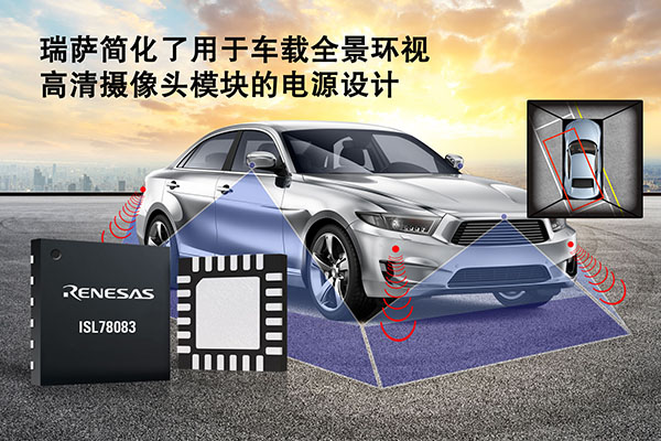 瑞萨用于车载全景环视高清摄像头模块.jpg